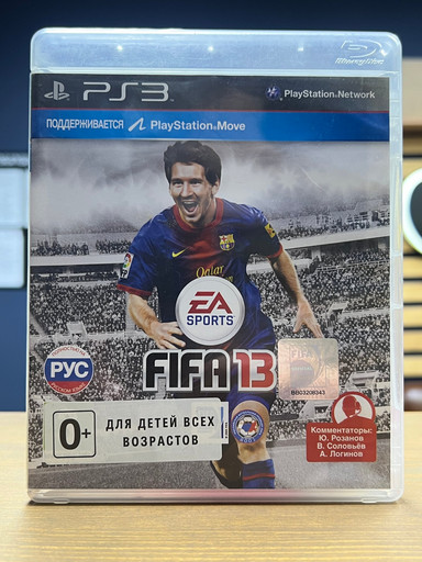 Игра FIFA 13 Русская Версия PS3 Полностью на Русском языке Диск на PlayStation 3