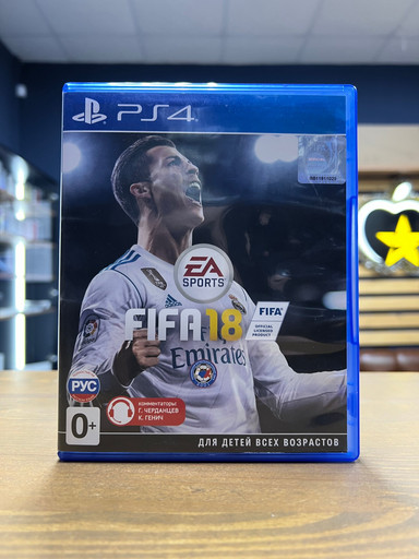 Игра для PS4 FIFA 18 для PlayStation 4 Полностью на Русском языке