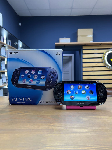 Игровая приставка PS Vita Sony PlayStation Vita FAT 16 Gb (PCH 1008) Black HEN