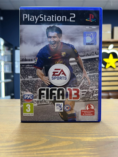 Игра FIFA 13, для PlayStation 2, на русском языке, диск