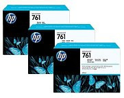 HP CR275A №761 (3шт*CM997A) набор картриджей(3шт)для DJ T7100 3x400ml matte black оригинал