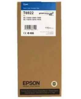 Epson C13T692200 T6922 картридж для SC-T3000 3200 5000 5200 7000 7200 110ml cyan оригинал