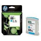 HP C9391AE №88XL картридж для OJ Pro K550 K5400 K8600 L7480 L7580 L7590 L7680 L7780 cyan оригинал ресурс 19ml 1700 страниц