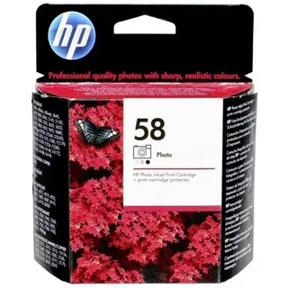 HP C6658AE №58 картридж для DJ 5550 450 9680 F380 PS 7150 7350 7550 7960 PSC 1310 2110 2210 2510 OJ 4212 6110 photo оригинал ресурс 17,5ml 140фото страниц