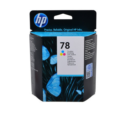 HP C6578DE №78 картридж для DJ 930 980 920 940 950 960 970 990 1220 3820 оригинал ресурс 19ml 560 страниц color