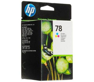 HP C6578AE №78 картридж для DJ 970Cxi 930 980 920 940 950 960 970 990 1220 3820 color оригинал ресурс 38ml 900 страниц