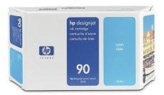 HP C5060A №90 картридж для DJ 4000 4020 4500 4520 225ml cyan оригинал