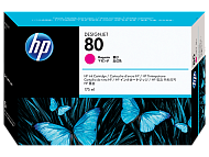 HP C4874A №80 картридж для DJ 1050C 1055CM magenta оригинал ресурс 175ml 1000 страниц