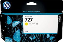 HP B3P21A №727 картридж для DJ T920 930 1500 1530 2500 2530 130ml yellow оригинал