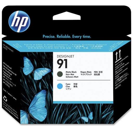 HP C9460A №91 Печатающая головка для Designjet Z6100 Matte Black & Cyan оригинал