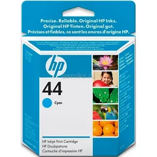 HP 51644CE №44 картридж для DJ 350 450 455 488 700 750 755 оригинал ресурс 42ml 1600 страниц cyan