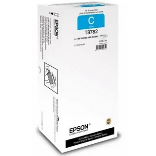 Epson C13T878240 T8782 картридж для WorkForce Pro WF-R5190 5690 cyan оригинал ресурс 425ml 5000 страниц