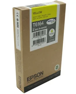 Epson C13T616400 T6164 картридж для B300 B310 B500 B510 yellow оригинал ресурс 3500 страниц