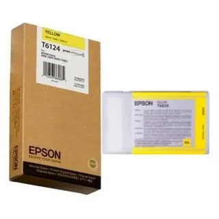 Epson C13T612400 T6124 картридж для Stylus Pro 7400 7450 9400 9450 220ml yellow оригинал