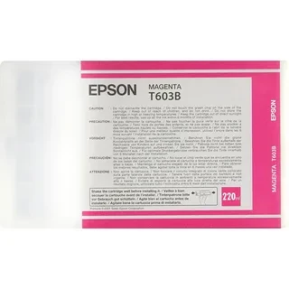 Epson C13T603B00 T603B картридж для Stylus Pro 7800 9800 7880 9880 220ml magenta оригинал