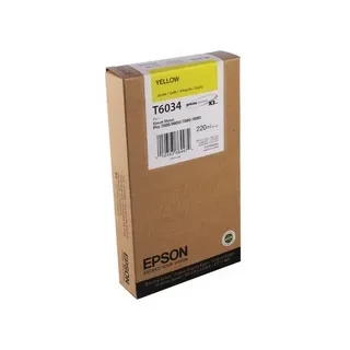 Epson C13T603400 T6034 картридж для Stylus Pro 7800 9800 7880 9880 220ml yellow оригинал