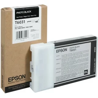 Epson C13T603100 T6031 картридж для Stylus Pro 7800 9800 7880 9880 220ml black оригинал