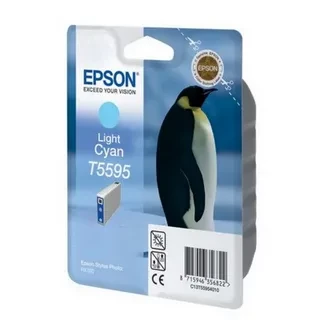 Epson C13T55954010 T5595 картридж для Stylus Photo RX700 оригинал ресурс 400 страниц light cyan