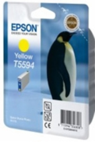 Epson C13T55944010 T5594 картридж для Stylus Photo RX700 оригинал ресурс 400 страниц yellow