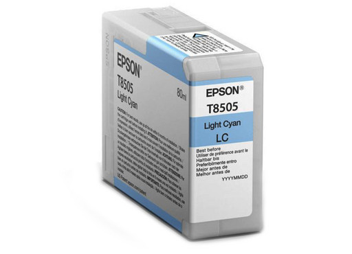 Epson C13T850500 T8505 картридж для SureColor SC-P800 80ml light cyan оригинал