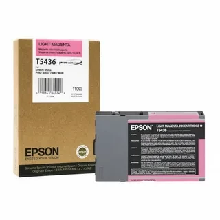 Epson C13T543600 T5436 картридж для Stylus Pro 4000 4400 7600 9600 110ml оригинал light magenta