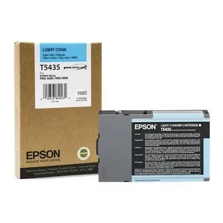 Epson C13T543500 T5435 картридж для Stylus Pro 4000 4400 7600 9600 110ml оригинал light cyan