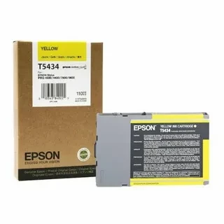 Epson C13T543400 T5434 картридж для Stylus Pro 4000 4400 7600 9600 110ml yellow оригинал