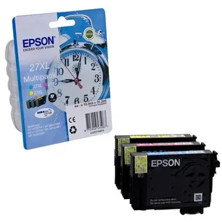 Epson C13T27154020 №27XL комплект картриджей(3шт)для WorkForce WF-3620 3640 7110 7610 7620 CMY оригинал ресурс 3x10,4ml 3x1100 страниц