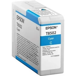 Epson C13T850200 T8502 картридж для SureColor SC-P800 80ml cyan оригинал