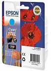 Epson C13T17124A10 №17XL картридж для Expression Home XP-33 103 203 207 303 306 313 323 403 406 413 423 cyan оригинал ресурс 6,6ml 450 страниц