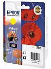 Epson C13T17044A10 №17 картридж для Expression Home XP-33 103 203 303 323 406 yellow оригинал ресурс 3,2ml 150 страниц