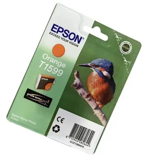 Epson C13T15994010 T1599 картридж для Stylus Photo R2000 orange оригинал ресурс 17ml 850 страниц