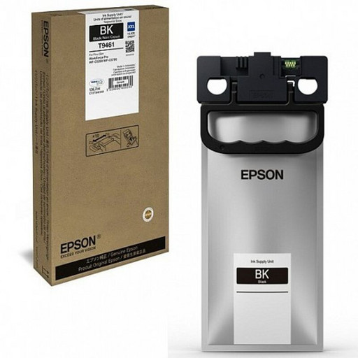 Epson C13T946140 T9461 Картридж Epson экстраповышенной емкости с желтыми чернилами для WF-C5290DW, WF-C5790DWF (10000 страниц)