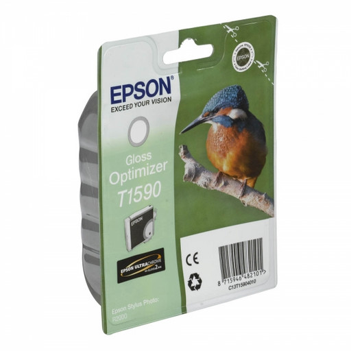 Epson C13T15904010 T1590 картридж для Stylus Photo R2000 gloss Optimizer оригинал ресурс 17ml 850 страниц