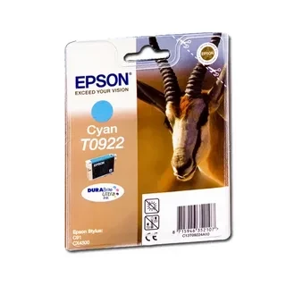 Epson C13T10824A10 T1082 C13T09224A10 T0922 картридж для Stylus C91 CX4300 cyan оригинал ресурс 270 страниц