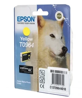 Epson C13T09644010 T0964 картридж для Stylus Photo R2880 yellow оригинал ресурс 11,1ml 890 страниц