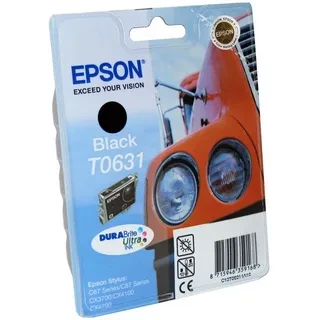 Epson C13T06314A10 T0631 картридж для Stylus C67 C87 CX3700 4100 4700 black оригинал ресурс 8ml 250 страниц