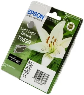 Epson C13T05994010 T0599 картридж для Stylus Photo R2400 оригинал ресурс 440 страниц Light Light Black