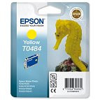 Epson C13T04844010 T0484 картридж для Stylus Photo R200 300 RX500 600 оригинал ресурс 450 страниц yellow