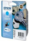 Epson C13T04724A10 T0472 картридж для Stylus C63 C65 CX3500 оригинал ресурс 8ml 250 страниц cyan