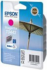 Epson C13T04434010 T0443 картридж для Stylus C64 С84 Series C86 CX 6400 оригинал ресурс 13ml 400 страниц magenta