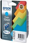 Epson C13T04224010 T0422 картридж для Stylus C82 CX5200 CX5400 оригинал ресурс 16ml 420 страниц cyan