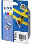 Epson C13T03904A10 T039 картридж для Stylus C41 C43 C45 color оригинал ресурс 25ml 180 страниц