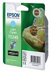 Epson C13T03454010 T0345 картридж для Stylus Photo 2100 оригинал ресурс 17ml 440 страниц light cyan