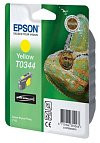 Epson C13T03444010 T0344 картридж для Stylus Photo 2100 оригинал ресурс 17ml 440 страниц yellow