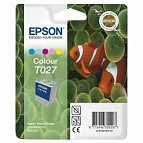 Epson C13T02740110 T027 картридж для Stylus Photo 810 830 925 935 color оригинал ресурс 46ml 220 страниц