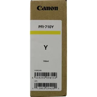 Canon PFI-710Y 2357C001 Картридж Canon желтый для Canon iPF TX-2000 3000 4000 700ml yellow оригинал