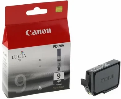 Canon PGI-9PBK 1034B001 чернильница для PIXMA Pro9500 IX7000 MX7600 photo black оригинал ресурс 14ml 660фото страниц