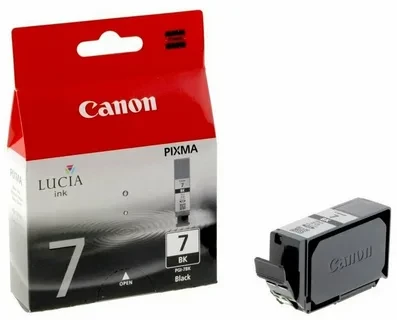 Canon PGI-7Bk 2444B001 картридж для PIXMA iX7000 MX7600 Pro9500 black оригинал ресурс 570 страниц