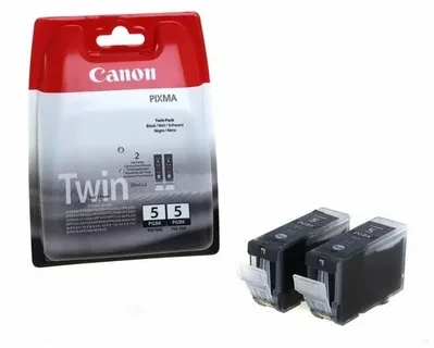 Canon PGI-5BK 0628B030 картридж (2шт)Twin Pack для Pixma MP800 MP500 iP5200 iP5200R iP4 200R black оригинал ресурс 2*360 страниц